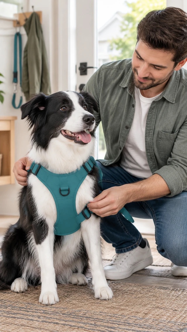 Dog Harness Fit Demo product reference photo