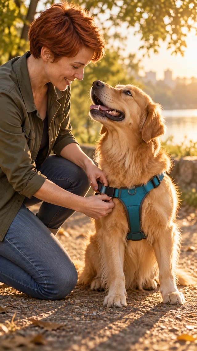 Dog Harness Park Setup product reference photo