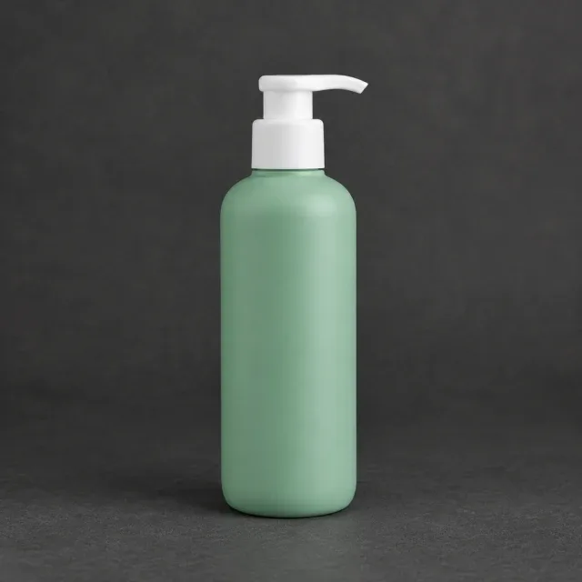 She holds up a green pump-bottle cleanser at the bathroom counter and teases the Black Friday price before her routine.