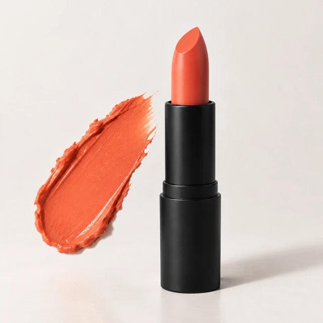 Close product view with a beauty item on a vanity