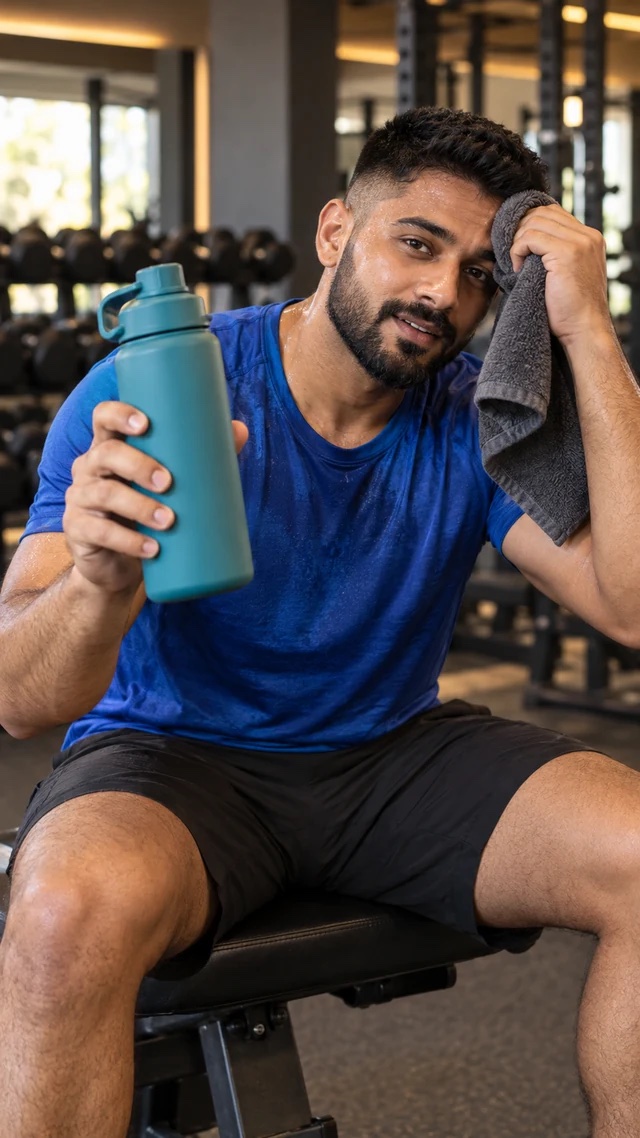 Post-Workout Bottle Check-In product reference photo