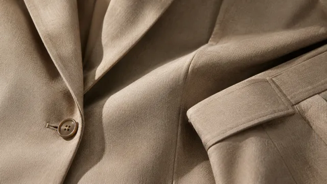 Close view of fabric texture