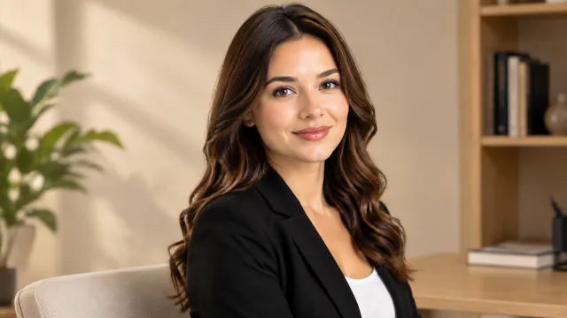 Three-quarter professional portrait