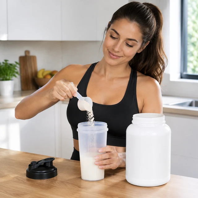 Mix a protein shake