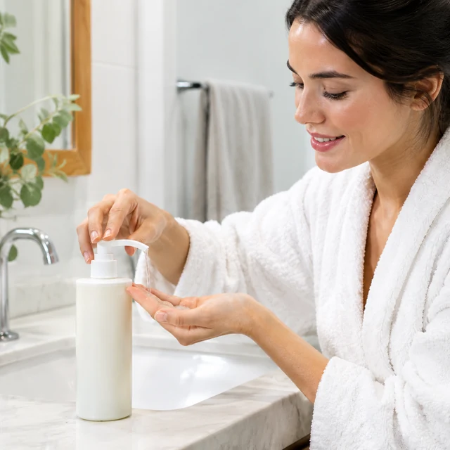 Cleanser pump routine