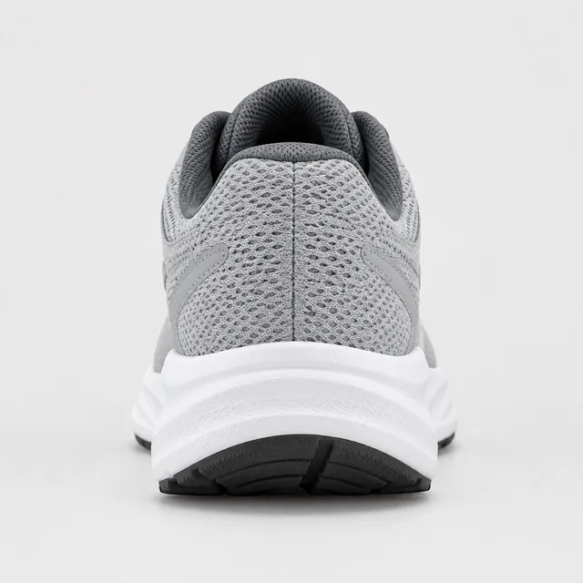 The same running sneaker seen from the heel.