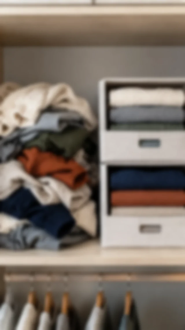 Clear refrigerator storage bins softly out of focus.